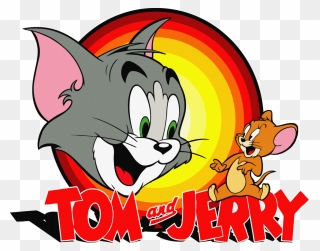 Tom And Jerry Cartoon Logo Png Image - Tom & Jerry Images Png Clipart
