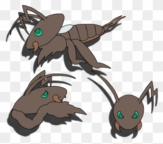 Cricket Clipart Brown Cricket Insect - Mole Cricket Cartoon - Png Download