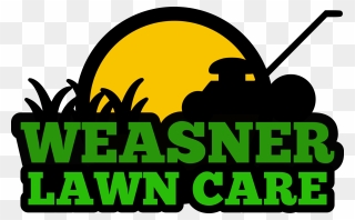 Weasner Lawn Care Color Logo Clipart