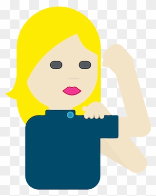 Woman Emoji Gender Girl Clip Art - Gender Equality - Png Download