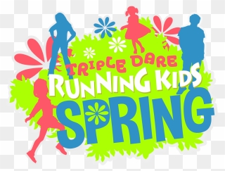Tdr Kids Race Spring - Graphic Design Clipart
