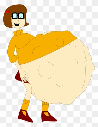 Heavily Pregnant Velma By Angry-signs - Velma Belly Clipart