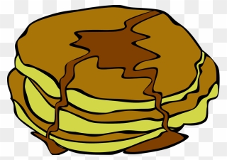 Hamburger Junk Food Fast Food Breakfast French Fries - Pancake Clipart - Png Download