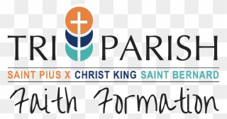 Tri Parish Faith Formation Logo Drk - Bare International Clipart