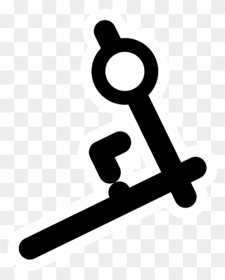 Mono Perpendicular Clipart