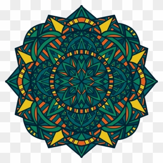 Zen Mandala Vinyl Carpet - Circle Clipart