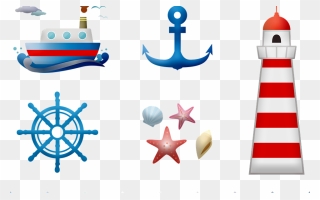 Nautical Theme Party Decorating And Hosting Ideas Color - Clip Art Nautical - Png Download