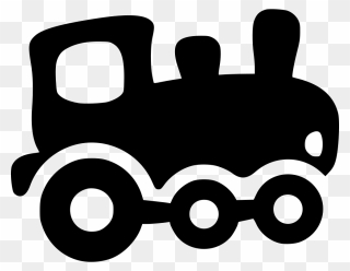 Railroad Train Engine Locomotive Passenger Vehicle Clipart