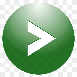 Green Button Arrow Png Clipart
