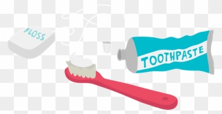 Toothbrush Clip Male Dentist - Png Download