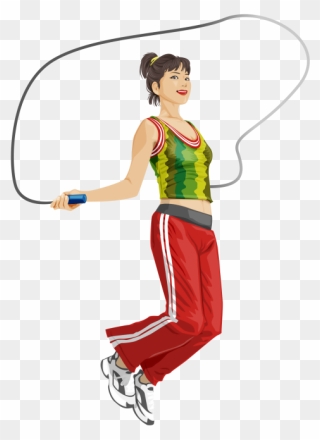 Transparent Jumping Rope Clipart - Jump Rope Sport Clipart - Png Download