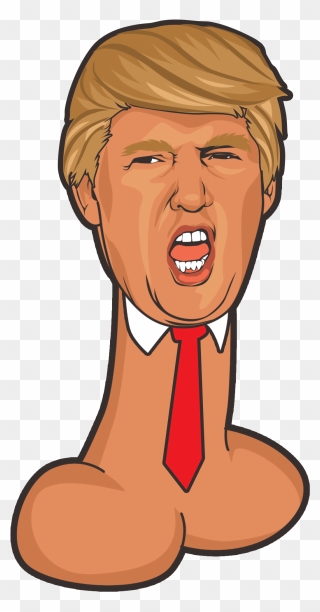 Logo - Donald Trump As A Dick Clipart