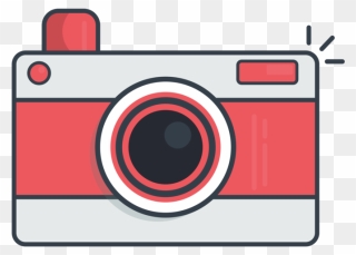 Area,digital Camera,cameras Optics - Transparent Background Cute Camera Clipart - Png Download