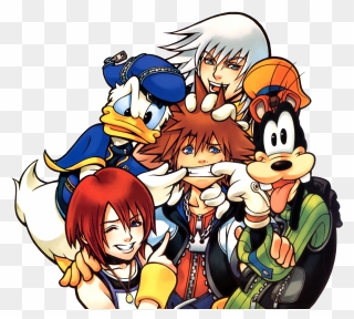 Kingdom Hearts 1 Artwork Clipart