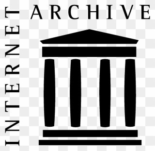 Internet Archive Logo And Wordmark - Internet Archive Logo Clipart