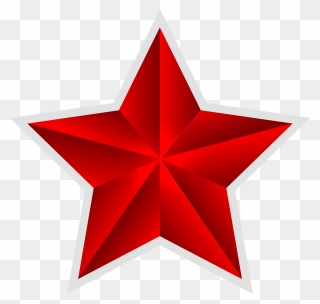 Red Star Frame Clipart Clipart Library Stock Red Star - Transparent Small Star Png