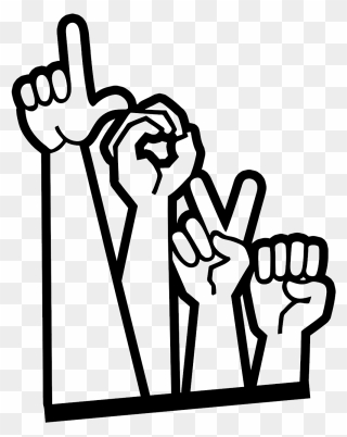 Free Png Sign Language Clip Art Download Pinclipart