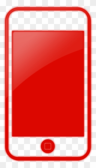 Red Mobile Icon Png Clipart