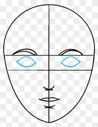 Shiva Drawing Easy Transparent Png Clipart Free Download - Easy To Draw Face