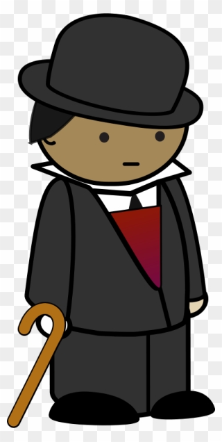 Gentleman Vector Gentle Man - Clipart Image Of A Gentleman - Png Download