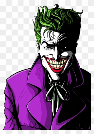 Download Joker Clipart Lips - Picsart Joker Face Png Transparent Png ...