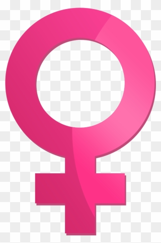 Gender Symbol Female - Female Gender Icon Png Clipart