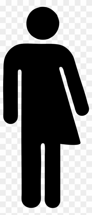 Toilet Female Logo Clipart