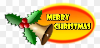 Christmas L7 Svg Clip Arts - Merry Christmas Word Clip Art - Png Download