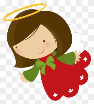 Christmas Angel Nativity Scene Nativity Of Jesus Clip - Cute Christmas Angel Clipart - Png Download