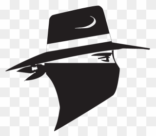 Transparent Bandit Clip Art - Masked Bank Robber Cartoon - Png Download