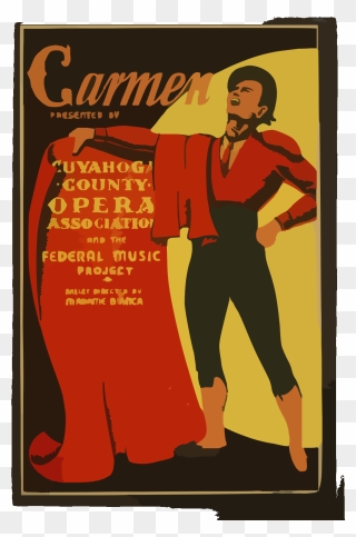 Opera Posters Vintage Clipart
