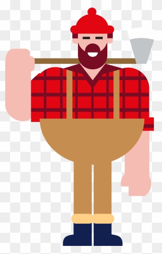 Lumberjack Clip Art - Png Download