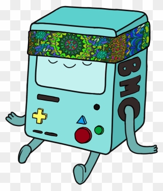 Bmo With A Bandana - Bmo Png Clipart
