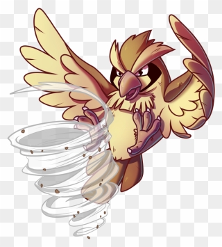 Pidgey Used Gust Game Art Hq Pokemon Tribute By Magnastorm - Pidgey Used Gust Clipart