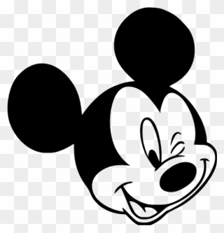 Mickey Mouse Head Png Image - Mickey Mouse Face Coloring Page Clipart