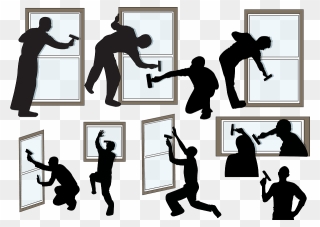 Clean Clipart Glass Cleaning - Window Cleaning Clip Art - Png Download