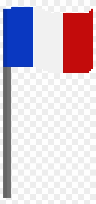 Frankreich Flagge Zahnstocher Clipart