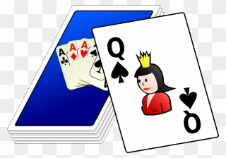 Happy Birthday Poker Queen Clipart