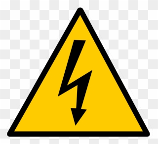 Electricity High Injury Electrical Voltage Download - Electrical Hazard Symbol Png Clipart