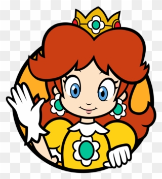 Super Mario Daisy Icon Clipart