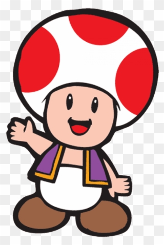 Games Clipart Arcade - Toad From Mario - Png Download