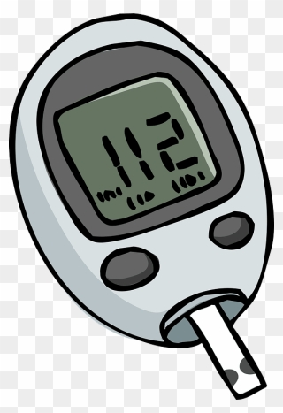 Glucose Meter Clipart - Blood Sugar Monitor Transparent Background - Png Download