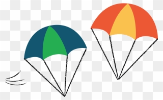 Parachute - Illustration Clipart