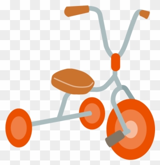Tricycle Clip Art - Png Download