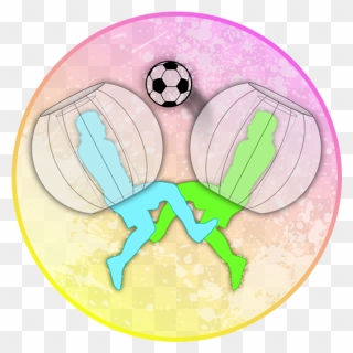 Bubble Ground Bubble Football Clip Art Cartoon - Bubble Soccer Clip Art - Png Download