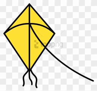 Free Png Comet Icon - Yellow Kite Clipart Png Transparent Png