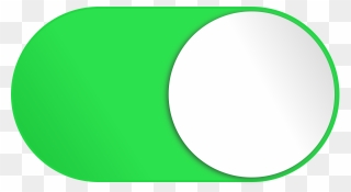 Switch On Clip Arts - Circle - Png Download