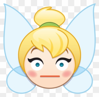 Tinkerbell Clipart Head - Disney Emoji Blitz Tinkerbell - Png Download