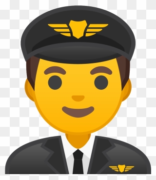 Pilot Clipart Profession, Pilot Profession Transparent - Pilot Icon - Png Download