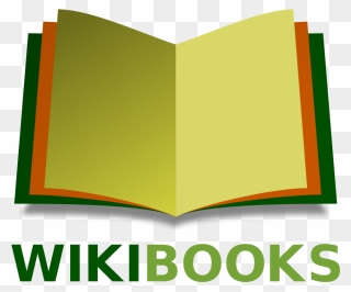 Wikibooks Open Book Leaning3 - Book Logo Idea Png Clipart